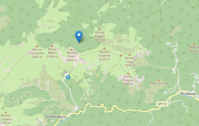 Scossa di terremoto a Castelmagno di magnitudo 2,7. Avvertita anche nelle vallate limitrofe