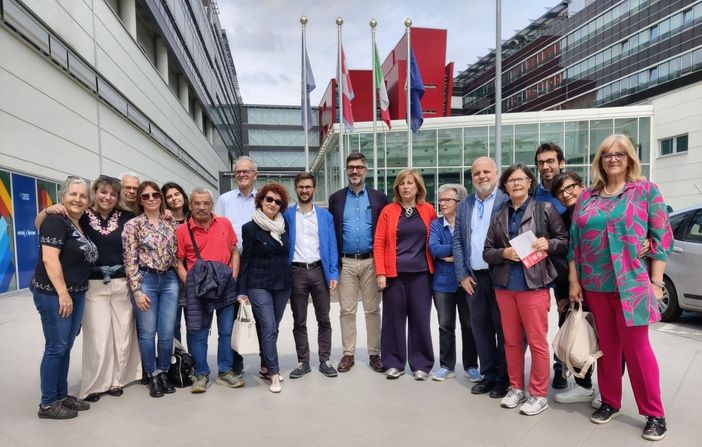 Oggi all'ospedale di Verduno il presidio di Pentenero