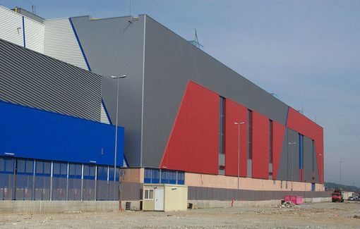 Lo stabilimento ex Burgo di Verzuolo