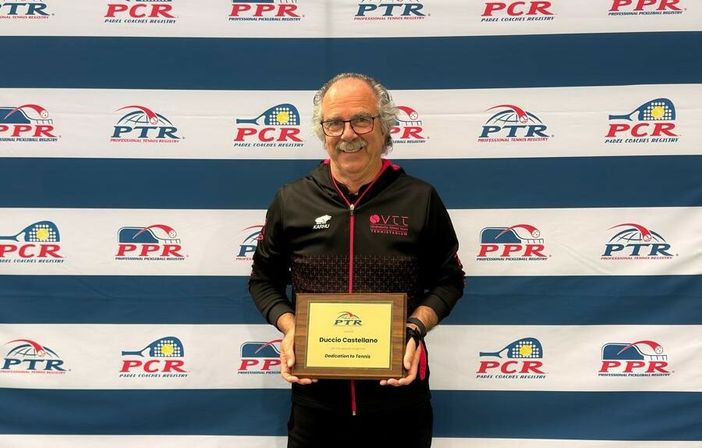 TENNIS / Premio alla carriera per Duccio Castellano TENNIS / Premio alla carriera per Duccio Castellano