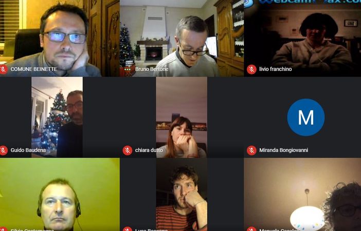 Un momento del consiglio comunale