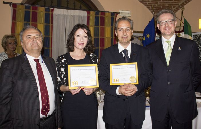 Alba: due nuovi soci per il Lions Club Alba Langhe