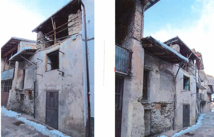 Struttura su via Municipio dove sorgerà il Museo delle Grotte di Aisone