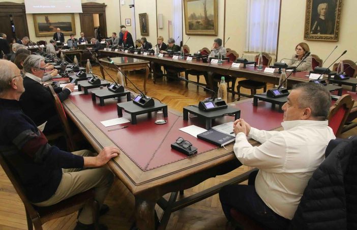 Una seduta del Consiglio comunale