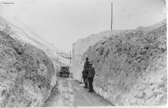 Colle della Maddalena dall'archivio storico del Geometra Maurilio Verna