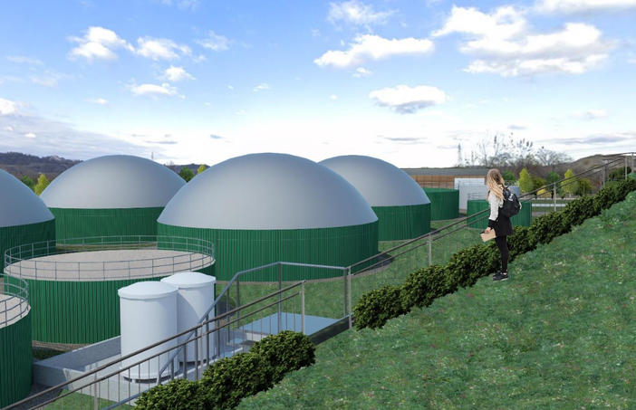 Una rappresentazione del futuro impianto secondo i progettisti Una rappresentazione del futuro impianto secondo i progettisti