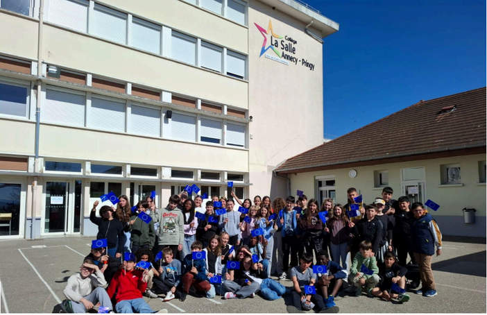 Da Piasco ad Annecy in Alta Savoia per il programma europeo Erasmus+