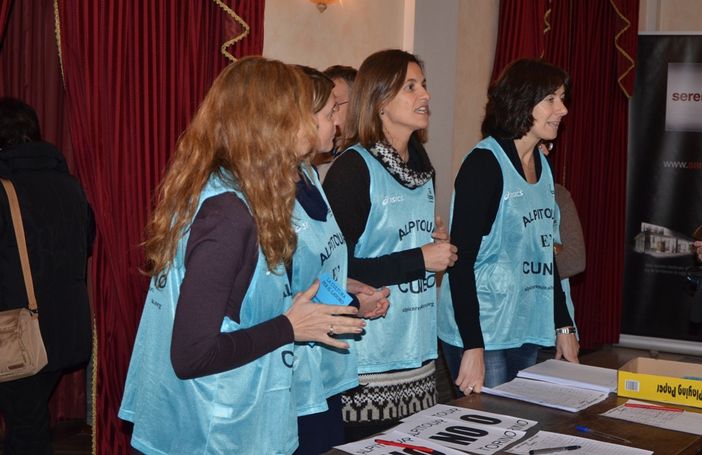 La serata al Toselli dei lavoratori Alpitour