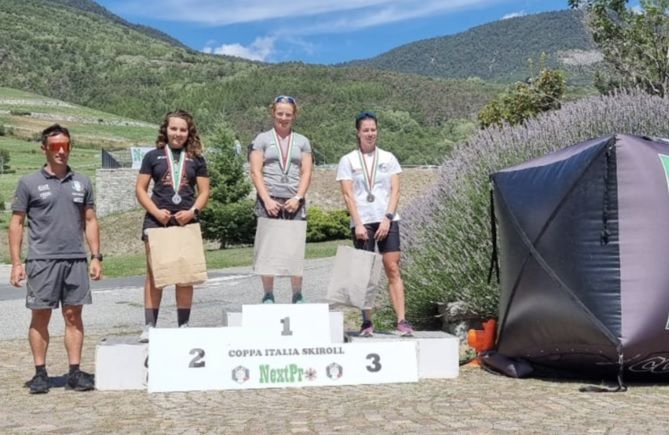 Skiroll: argento di Elisa Sordello nel campionato italiano misto di Verrayes Skiroll: argento di Elisa Sordello nel campionato italiano misto di Verrayes