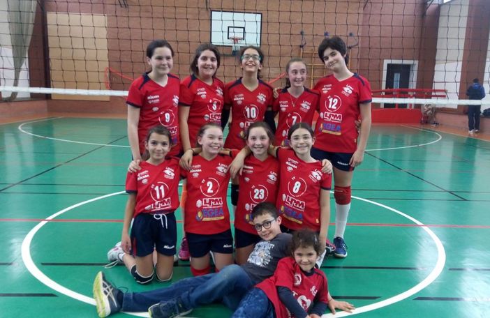 Volley giovanile: buone prestazioni per l'Under 12 della Lpm Egea Mondovì Rossa