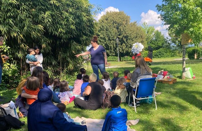 Cuneo, ai giardini Fresia proseguono gli appuntamenti gratuiti con favole e laboratori d'inglese
