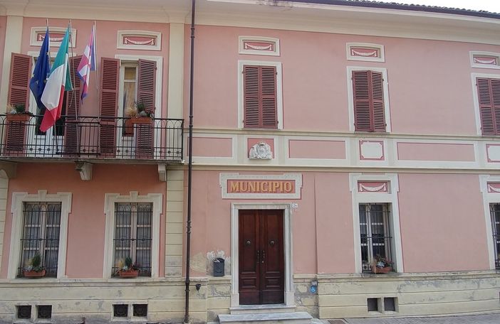 Il municipio di Vicoforte Il municipio di Vicoforte