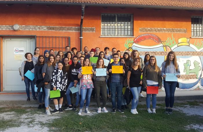 Una precedente edizione della consegna attestati Una precedente edizione della consegna attestati