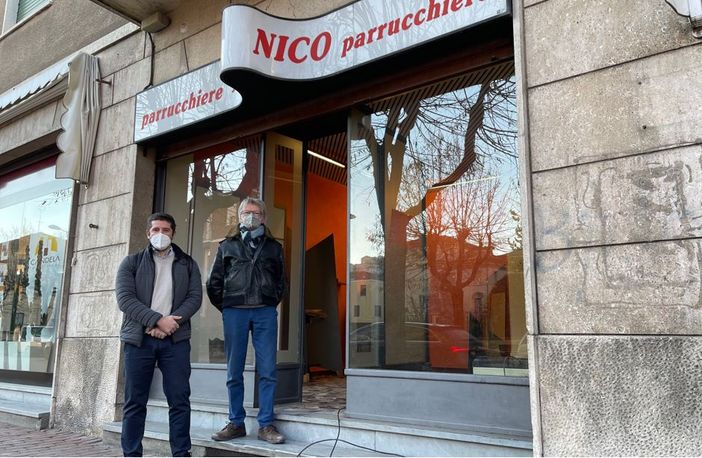 Mondovì, dopo la chiusura del locale "Nico parrucchiere" dona l'attrezzatura al Cfpcemon