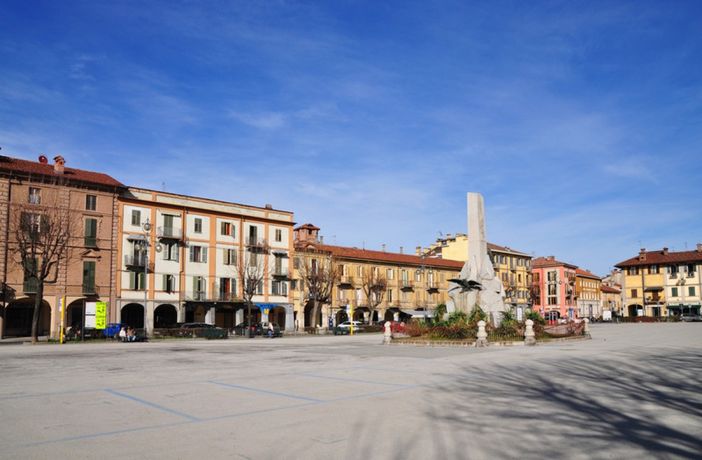 Piazza del Popolo a Savigliano