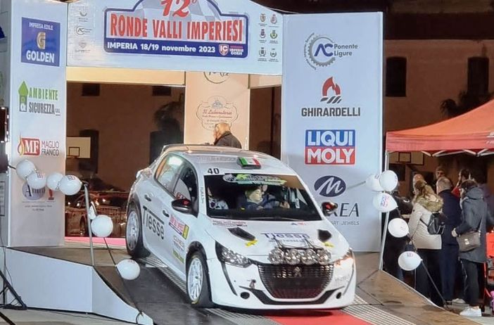 Motori: sesto posto per Matteo Giordano e Manuela Siragusa al "12° Ronde Valli Imperiesi"