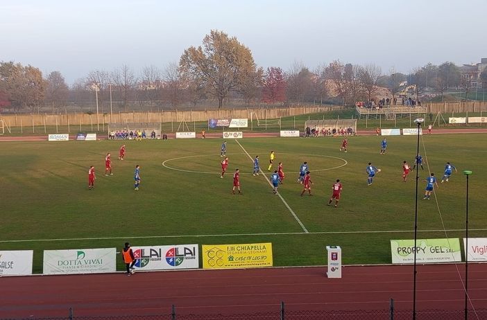 Saluzzo in campo nella sfida di campionato con il Fossano Saluzzo in campo nella sfida di campionato con il Fossano