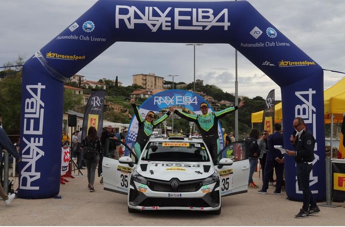 "Rallye Elba" perfetto per Matteo Giordano e Manuela Siragusa