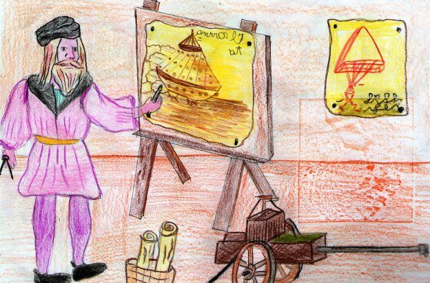 Bra: un cartone al museo con Leonardo Da Vinci e Piumati Bra: un cartone al museo con Leonardo Da Vinci e Piumati