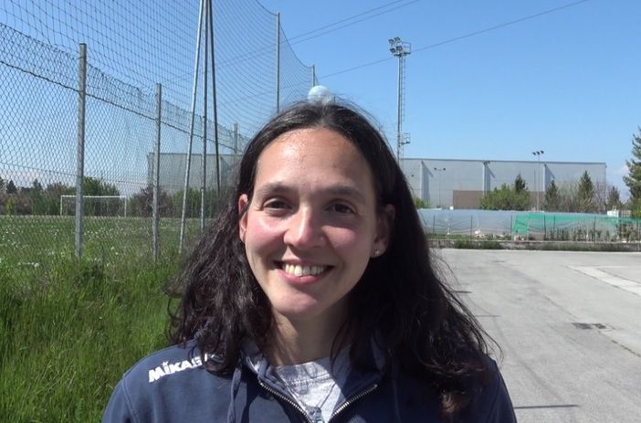 La centrale e capitana della Lpm Bam Mondovì Alessia Midriano
