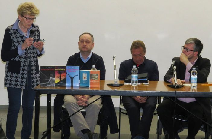 Il braidese Andrea Federici ha presentato il suo nuovo libro a Bra