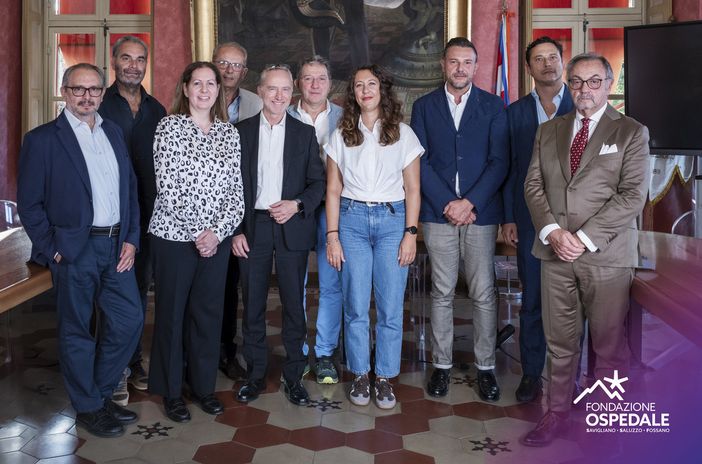 In foto, il gruppo direttivo della Fondazione Ospedale In foto, il gruppo direttivo della Fondazione Ospedale
