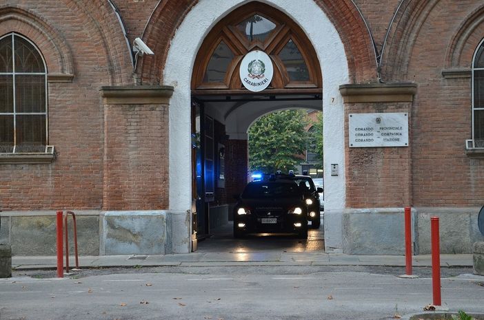 La caserma dei Carabinieri di Cuneo