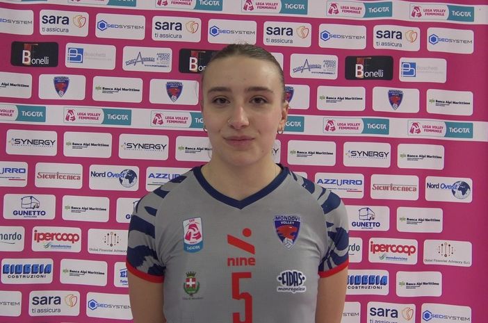 La schiacciatrice della BAM Mondovì Teresa Bosso La schiacciatrice della BAM Mondovì Teresa Bosso