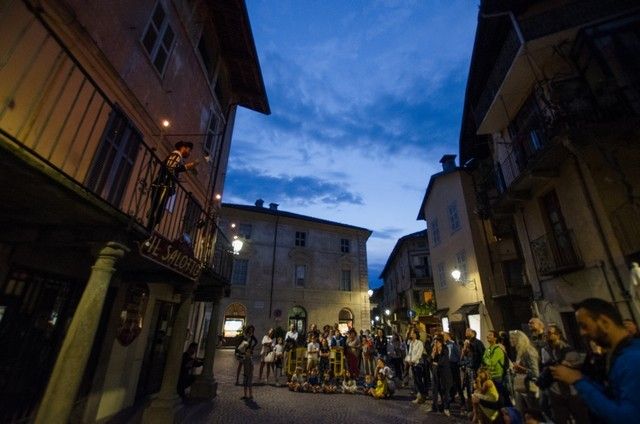 Saluzzo, la notte del Mof