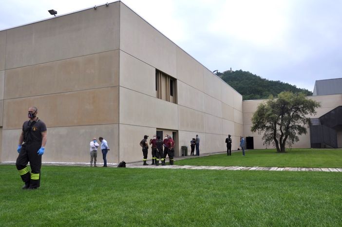 Lo stabilimento della Fratelli Martini di Cossano Belbo, teatro della tragedia verificatasi venerdì scorso