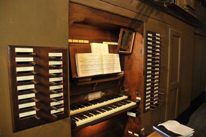 L'organo Collino (foto Roberto Fadda)