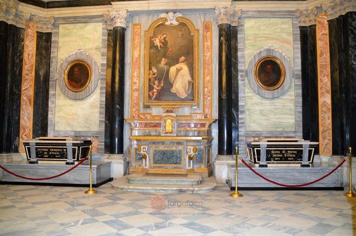 Le tombe dei Savoia all'interno del Santuario di Vicoforte