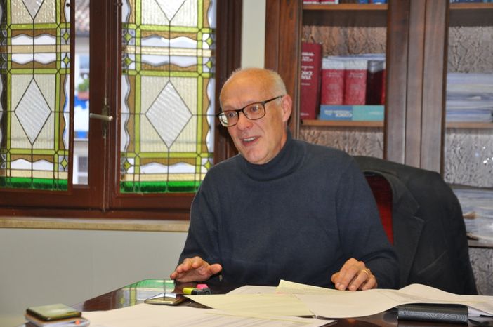 L'ex sindaco di Montà Silvano Valsania, presidente del Coabser