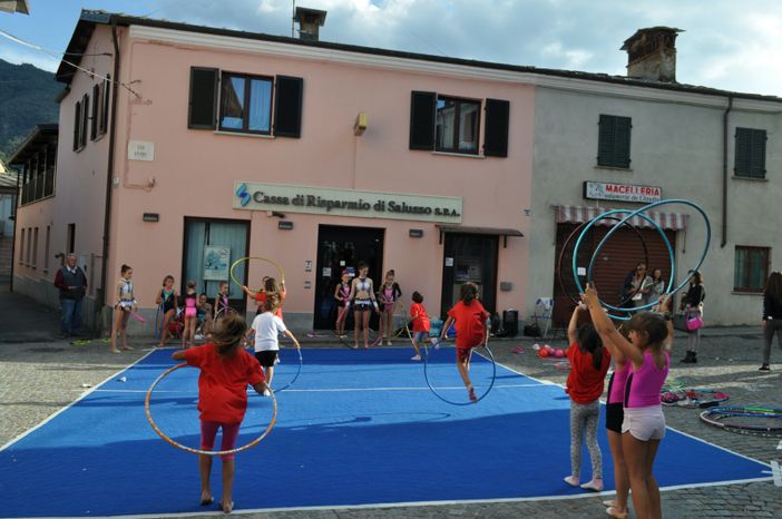 Alcune immagini di "Sport in piazza Barge"