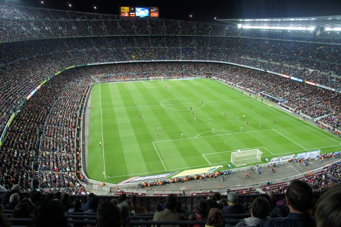 Camp Nou del FC Barcelona - immagine tratta dal sito Wikipedia