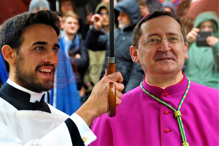 Monsignor Bodo con don Ruà