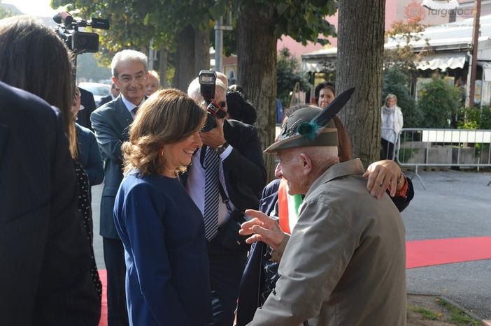 Giuseppe Bertano lo scorso anno con Maria Elisabetta Casellati