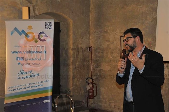 Il sindaco di Saluzzo Calderoni illustra il progetto Move