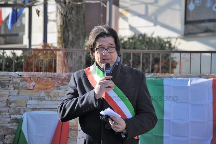 Il sindaco Luca Colombatto
