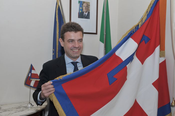 Cota a Cuneo per la chiusura della campagna elettorale di Sacchetto