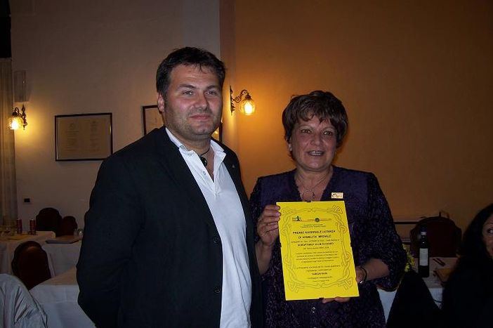 Enrica Tavecchio con Enrico Anghilante