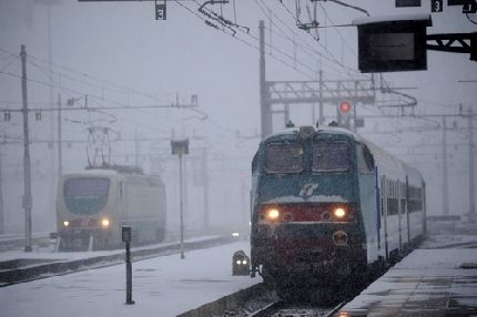 Allerta neve: cancellati 14 treni sulla linea Fossano-Cuneo-Limone