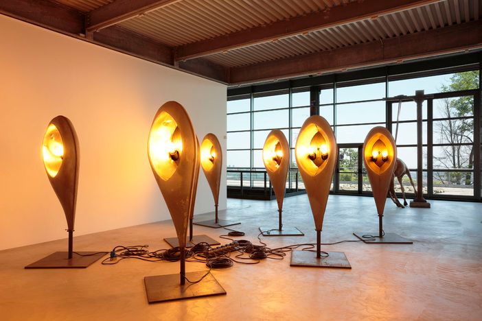 Un’opera di Hermann Pitz che si trova alla Collezione La Gaia