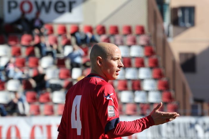 Gabriele Cavalli, autore del gol con cui il Cuneo ha accorciato le distanze a Cremona