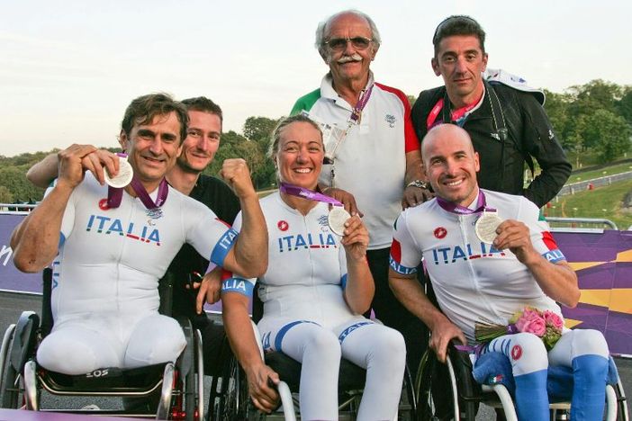 Zanardi e Podestà con l'albese Francesca Fenocchio