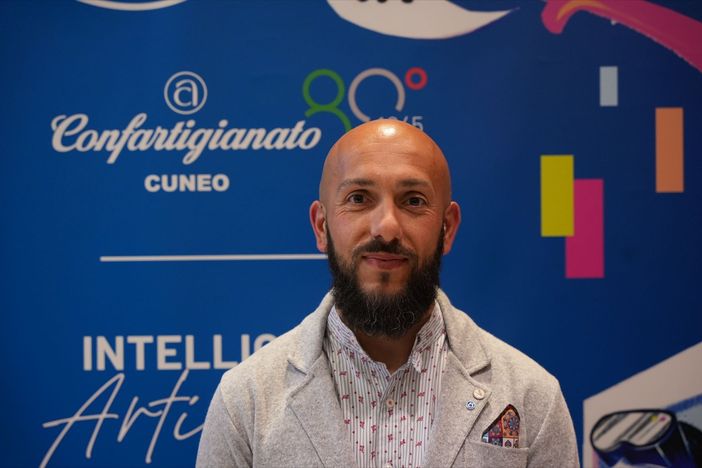 Il nuovo presidente di Confartigianato per la zona di Mondovì Valerio Chiera