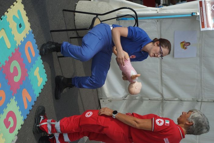 La Croce Rossa di Cuneo partecipa alla Safety Week di Giordano &amp; C. S.p.A. per promuovere la sicurezza sul lavoro