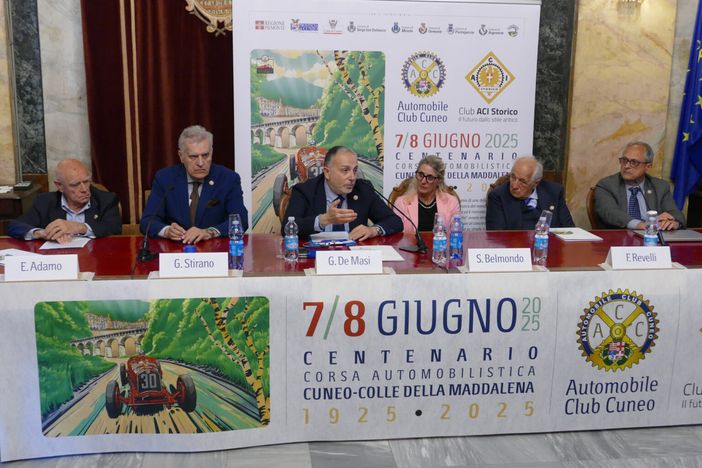 1925-2025: l’Aci Cuneo celebra il centenario della corsa automobilistica “Cuneo – Colle della Maddalena” 1925-2025: l’Aci Cuneo celebra il centenario della corsa automobilistica “Cuneo – Colle della Maddalena”