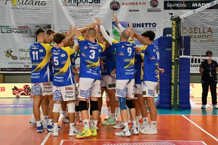 La squadra Monge-Gerbaudo Savigliano fotografata di Silvano Carta