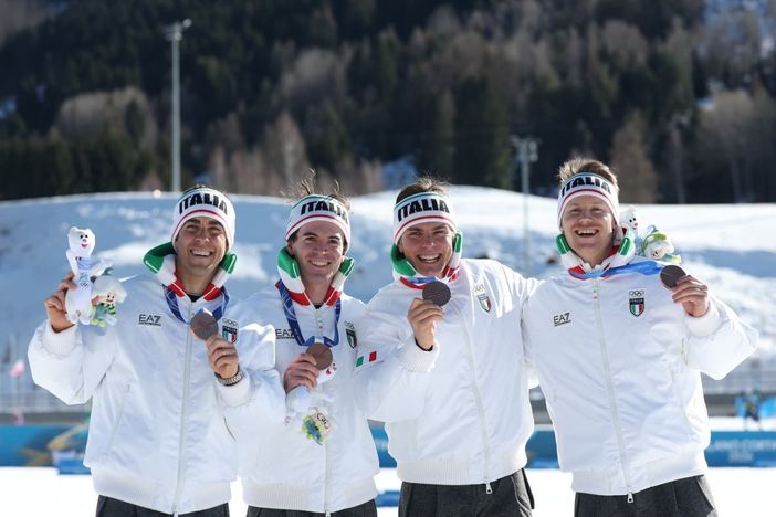 Martino Carollo e gli altri azzurri medagliati attesi dal presidente Mattarella Martino Carollo e gli altri azzurri medagliati attesi dal presidente Mattarella